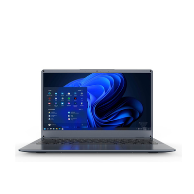 Komputer Laptop Portabel 14&quot; Ice Lake-R I5-1035G1 256GB SSD Windows 11 Plastik Hitam