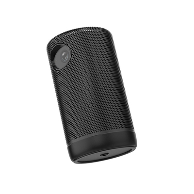 Warna Hitam Bluetooth 5.0 DLP Pico Projector Built In Fidelity Speaker Untuk Home Theater
