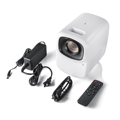 Smart 1080P LED LCD Proyektor Portabel 200 Lumens Android Home Theater Projector 4k