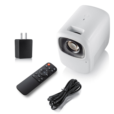 Proyektor Video Kecil FHD Pico 200 Lumens Mendukung WiFi HDMI Bluetooth USB