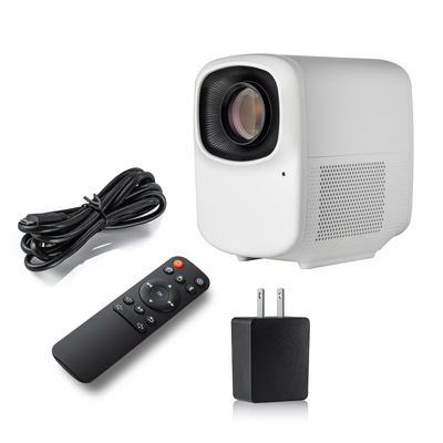 FHD 1920*1080 LED LCD Proyektor Bisnis 200 Lumens Luar Ruangan 19V 3.7A
