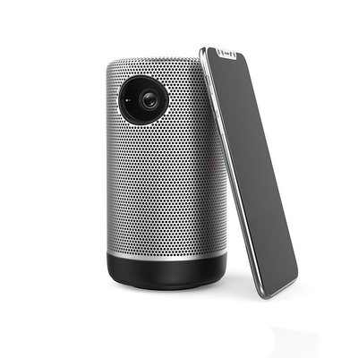 Fokus Manual Proyektor DLP Portabel WiFi Bluetooth Smart Pico Projector 150 ANSI Lumens