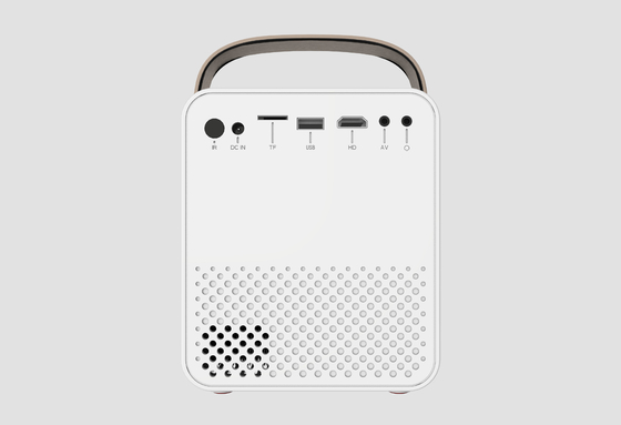 Proyektor LED LCD 1080P 120 ANSI Lumen Android 9.0 OS Proyektor Wifi Portabel