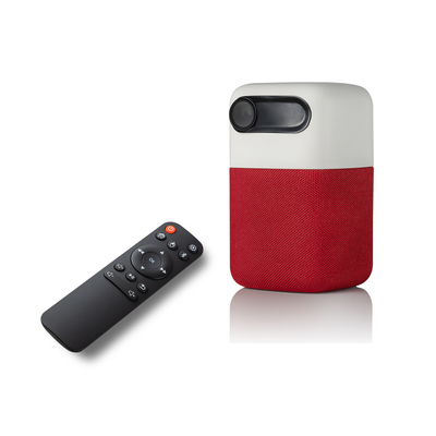 Smart Pico DLP Projector 100 ANSI Lumens 9000mAh Baterai Fokus Manual