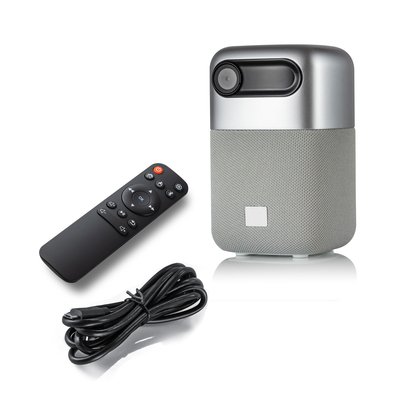 1080P Android Smart Portable DLP Projector Home Theater Untuk Smartphone Tablet PC