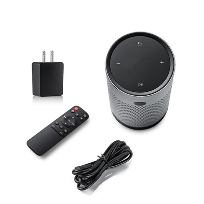 DLP Mini Wifi Portable Pico Projector Untuk Android 70 Lumens 4K