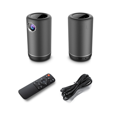 RGB LED Pico Mini Proyektor Home Theater Portabel 150 Lumen 1080P