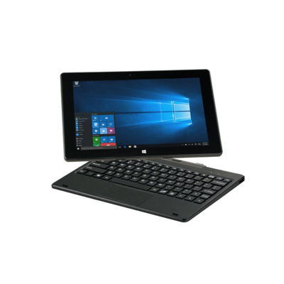 Entry Level 10.1 Inch Windows Keyboard yang Dapat Dilepas Laptop 2 USB2.0